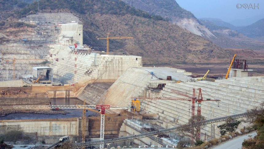 Строительство плотины эфиопской ГЭС «Возрождение» завершено на 80%