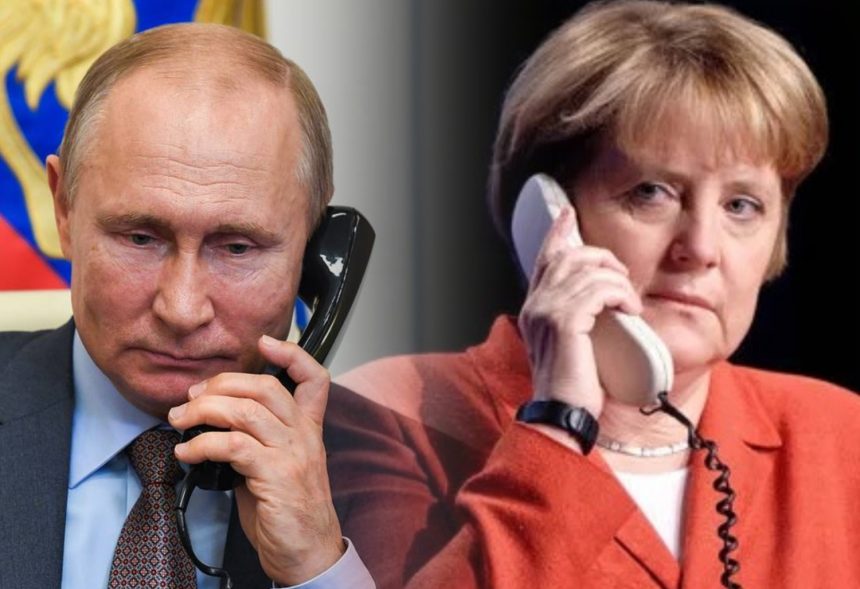 Путин обсудил с Меркель договоренности США и Германии по «Северному потоку — 2»